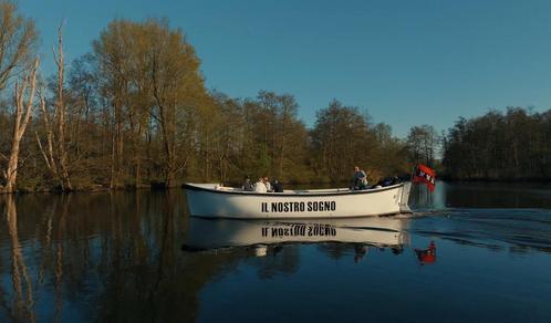 Harding Sloep Wit, 10m lang 3.50 m breed, Watersport en Boten, Sloepen, Zo goed als nieuw, 50 tot 70 pk, 6 meter of meer, Binnenboordmotor