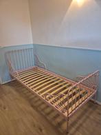 Meegroeibed roze incl lattenbodem, Ophalen, Zo goed als nieuw, 180 cm of meer, 70 tot 85 cm