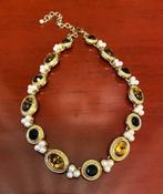 MONET vintage goldplated schitterende ketting CHCS jaren 70, Sieraden, Tassen en Uiterlijk, Antieke sieraden, Ophalen of Verzenden
