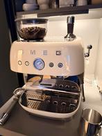 SMEG espresso machine beige, Ophalen, Zo goed als nieuw, Espresso apparaat
