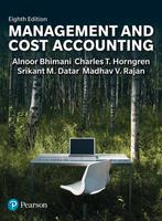 Management and Cost Accounting, Boeken, Pearson, Nieuw, Ophalen of Verzenden, Economie en Marketing