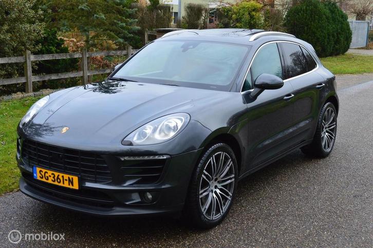 Porsche Macan 3.0 S TwinTurbo / SportChrono /ACC/Zeer Netjes, Auto's, Porsche, Bedrijf, Te koop, Macan, 4x4, ABS, Achteruitrijcamera