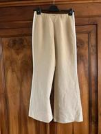 Mart Visser, wijde beige pantalon, mt 36, linnen viscose, Mart Visser, Beige, Ophalen of Verzenden, Zo goed als nieuw