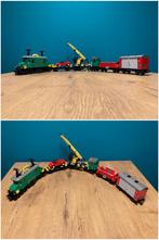 Lego set 7898 Cargo Train Deluxe (vrachttrein), Ophalen, Gebruikt