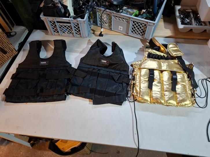 Gewichtsvest - Diverse Gewichten Beschikbaar, Sport en Fitness, Fitnessmaterialen, Gebruikt, Overige typen, Armen, Benen, Borst