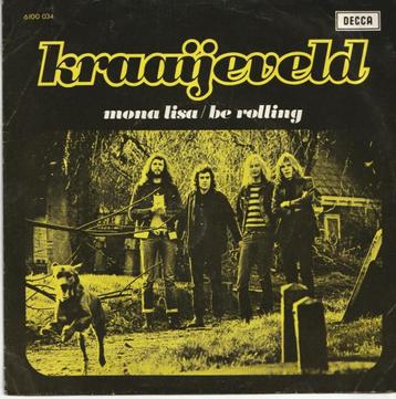 Kraayeveld-Mona Lisa & Be Rolling 1971 nederbeat fotohoes