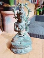Bronzen Shiva Boeddha periode 1900, Ophalen of Verzenden