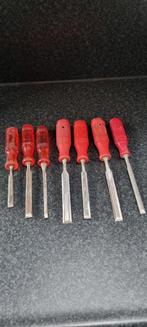 Houtbeitels beitels 7 stuks Nooitgedagt Bacho Eskilstuna, Doe-het-zelf en Verbouw, Gereedschap | Handgereedschap, Ophalen of Verzenden