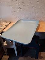 Leander matty Luxe Aankleedkussen - Blauw of Grijs, Overige merken, Aankleedkussen, Ophalen of Verzenden, Zo goed als nieuw