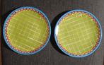 2 bordjes 18 cm Blond Amsterdam groen, Huis en Inrichting, Keuken | Servies, Ophalen of Verzenden