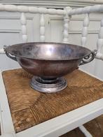 vintage metalen schaal, Huis en Inrichting, Woonaccessoires | Schalen en Manden, Schaal, Ophalen of Verzenden, Zo goed als nieuw