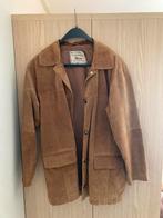 Suède jas ECHT LEER Miss Etam, Kleding | Dames, Jassen | Zomer, Bruin, Maat 42/44 (L), Ophalen of Verzenden, Miss Etam