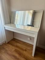 IKEA Malm Kaptafel/Toilettafel met Spiegel- Zeer Goede Staat, Ophalen, Zo goed als nieuw, Hout, Minder dan 100 cm