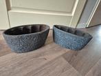 2 ovale plantenbakken voor vensterbank, Tuin en Terras, Bloempotten, Ophalen, Gebruikt, Binnen, Overige vormen
