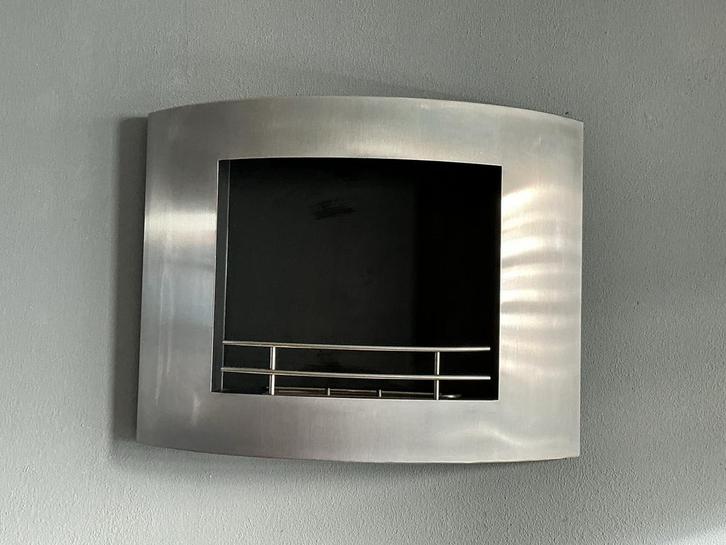 Bio Ethanol Sfeerhaard - Wandmodel, Huis en Inrichting, Haarden, Gebruikt, Overige soorten, Ophalen