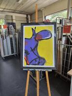 Herman Brood - ‘de bonte koe’ zeefdruk 58/100 gesigneerd, Ophalen of Verzenden, Zo goed als nieuw