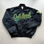Vintage Oakland Athletic MLB 80’s 90’s Starter Satin, Zwart, Maat 56/58 (XL), Ophalen of Verzenden, Gedragen