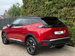 Peugeot 2008 1.2 PureTech GT-line CarPlay Sfeerverlichting, Gebruikt, Zwart, 1199 cc, Leder en Stof