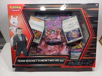 Pokemon Destined Rivals Team Rocket's Mewtwo Ex Box ERROR beschikbaar voor biedingen