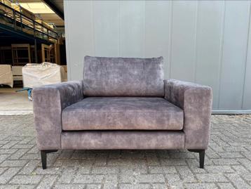 INNO living Loveseat Velvet Darkgrey L: 100 x B 130 x H 85 beschikbaar voor biedingen
