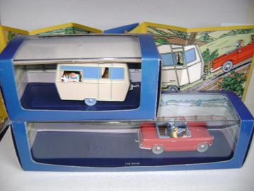 Kuifje auto Nr.028A & 029A De Triumph en de Caravan beschikbaar voor biedingen