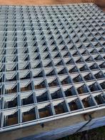 10x10cm gaaspanelen 180x180cm 4mm dik thermisch verzinkt