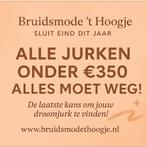 OPHEFFINGSUITVERKOOP! Nieuwe design trouwjurken tot max.€350, Kleding | Dames, Trouwkleding en Trouwaccessoires, Trouwjurk, Overige kleuren
