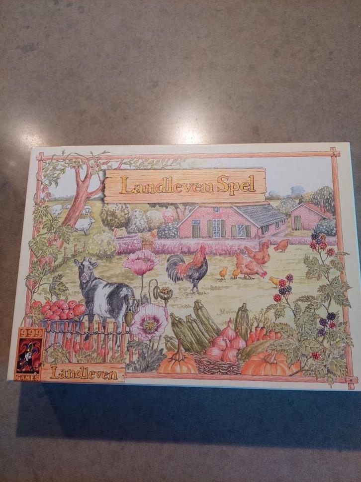 Het Landleven gezelschapsspel - bordspel, Hobby en Vrije tijd, Gezelschapsspellen | Bordspellen, Zo goed als nieuw, Ophalen of Verzenden