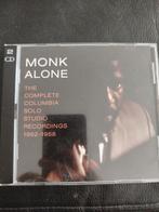 THELONIOUS MONK - MONK ALONE 2 CD, Ophalen of Verzenden, Zo goed als nieuw, Blues