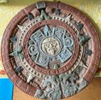 Azteekse kalender Ø 35 cm keramiek, Ophalen of Verzenden, Gebruikt