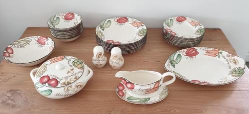 8-delig eetservies "Vegetable Medley" van Johnson Brothers, Huis en Inrichting, Keuken | Servies, Zo goed als nieuw, Ophalen
