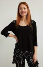 Joseph Ribkoff chique wit/zwart tuniek mt 42 valt mt 44, Kleding | Dames, Overige kleuren, ., Maat 42/44 (L), Joseph Ribkoff