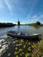 Aluminium punter elektrische sloep met nieuwe accu, Watersport en Boten, Ophalen, Tot 10 pk, Elektrisch, Aluminium