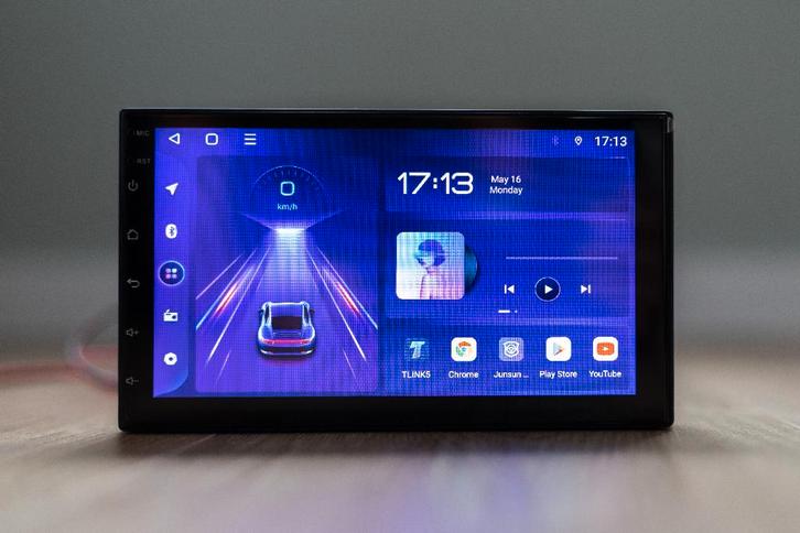 Dubbel din autoradio Apple Carplay Android Auto 2 DIN 7 inch, Auto diversen, Autoradio's, Nieuw, Ophalen of Verzenden