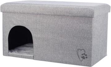 Kattenmand kattenhuis Kimy met opbergruimte nu € 39,95 beschikbaar voor biedingen