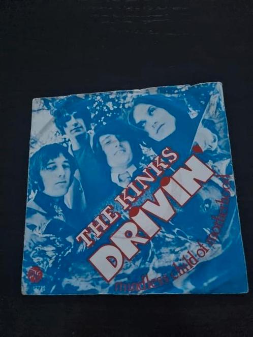 Single van the Kinks  : drivin'  (1969 POPROCK), Cd's en Dvd's, Vinyl Singles, Gebruikt, Single, Rock en Metal, 7 inch, Ophalen of Verzenden
