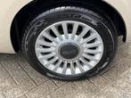 Fiat 500 1.2 Lounge *cappuccino *toponderhouden *airco *pano, Auto's, Gebruikt, 1242 cc, 4 cilinders, 4 stoelen