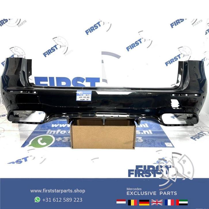 W213 S213 E63 E63S AMG ACHTERBUMPER + DIFFUSER Mercedes E Kl, Auto-onderdelen, Carrosserie en Plaatwerk, Bumper, Mercedes-Benz