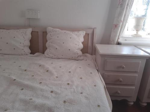 160x200 Elektrisch verstelbaar bed incl nachtkastjes, spiege, Huis en Inrichting, Slaapkamer | Bedden, Gebruikt, Tweepersoons