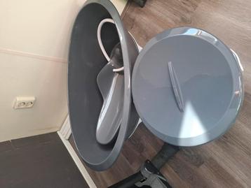 Luma baby badje grijs/wit beschikbaar voor biedingen
