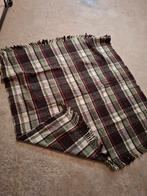 Deken kleed plaid woonplaid geblokt, Ophalen of Verzenden, Gebruikt