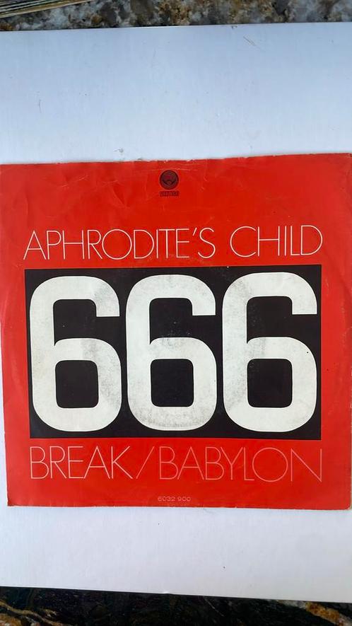 Singel: APHRODITE’S CHILD: Break , Babylon, Cd's en Dvd's, Vinyl Singles, Gebruikt, Ophalen of Verzenden