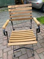 Bistrostoelen, Ophalen, Zo goed als nieuw, Teakhout, Inklapbaar