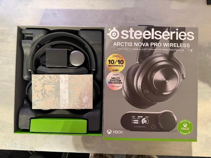 SteelSeries Nova Pro Wireless Xbox/PS/PC, Computers en Software, Headsets, Zo goed als nieuw, Over-ear, Draadloos, Gaming headset