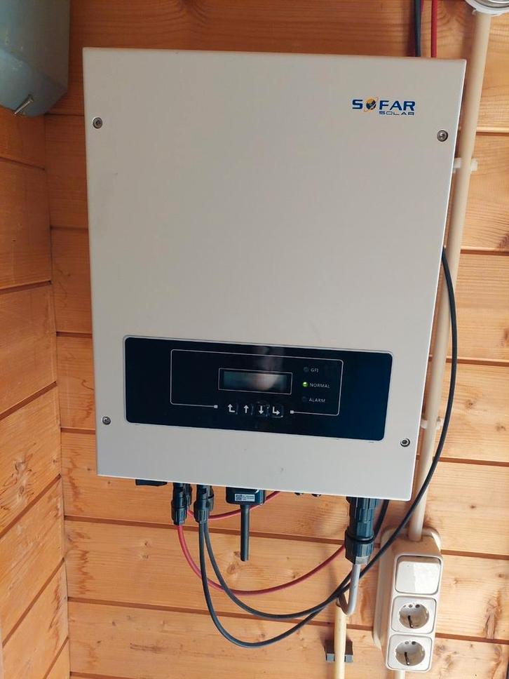 3kW string omvormer, 2 mppt, Doe-het-zelf en Verbouw, Zonnepanelen en Toebehoren, Gebruikt, Overige typen, Ophalen of Verzenden