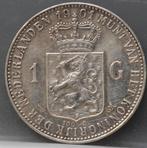 Erg mooie zilveren 1 gulden 1901 Wilhelmina, Postzegels en Munten, Munten | Nederland, Zilver, Koningin Wilhelmina, 1 gulden, Losse munt