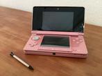 Nintendo 3DS compleet, Spelcomputers en Games, Spelcomputers | Nintendo 2DS en 3DS, Ophalen of Verzenden, Roze, Met beschermhoes of tas