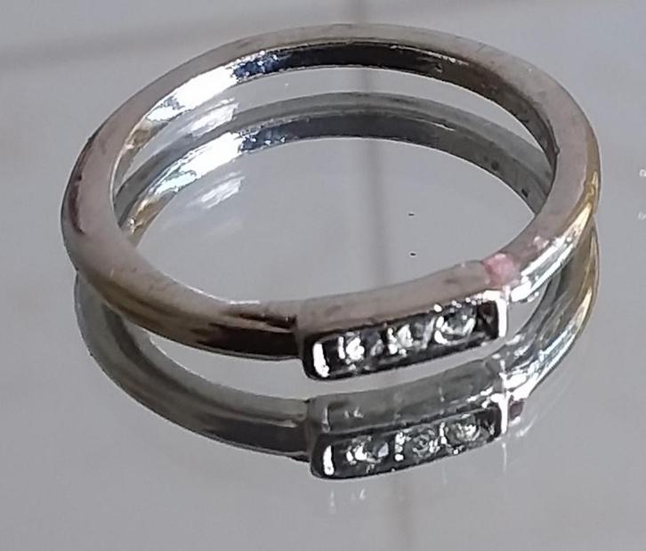 Mooi oude ring., Sieraden, Tassen en Uiterlijk, Ringen, Dame, 17 tot 18, Zilver, Verzenden