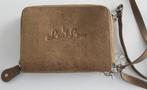 By Lou Lou Portemonnee / Clutch bruin leer met schouderriem, Sieraden, Tassen en Uiterlijk, Portemonnees, Nieuw, Overige merken