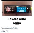 Takara autoradio, Auto diversen, Autoradio's, Ophalen of Verzenden, Nieuw
